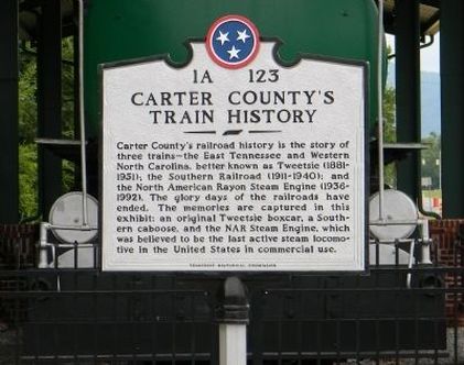 History of Carter County’s Trains